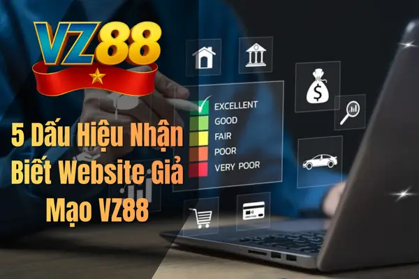 5 Dấu Hiệu Nhận Biết Website Giả Mạo VZ88